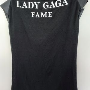 Lady Gaga L/XL black Fame t-shirt